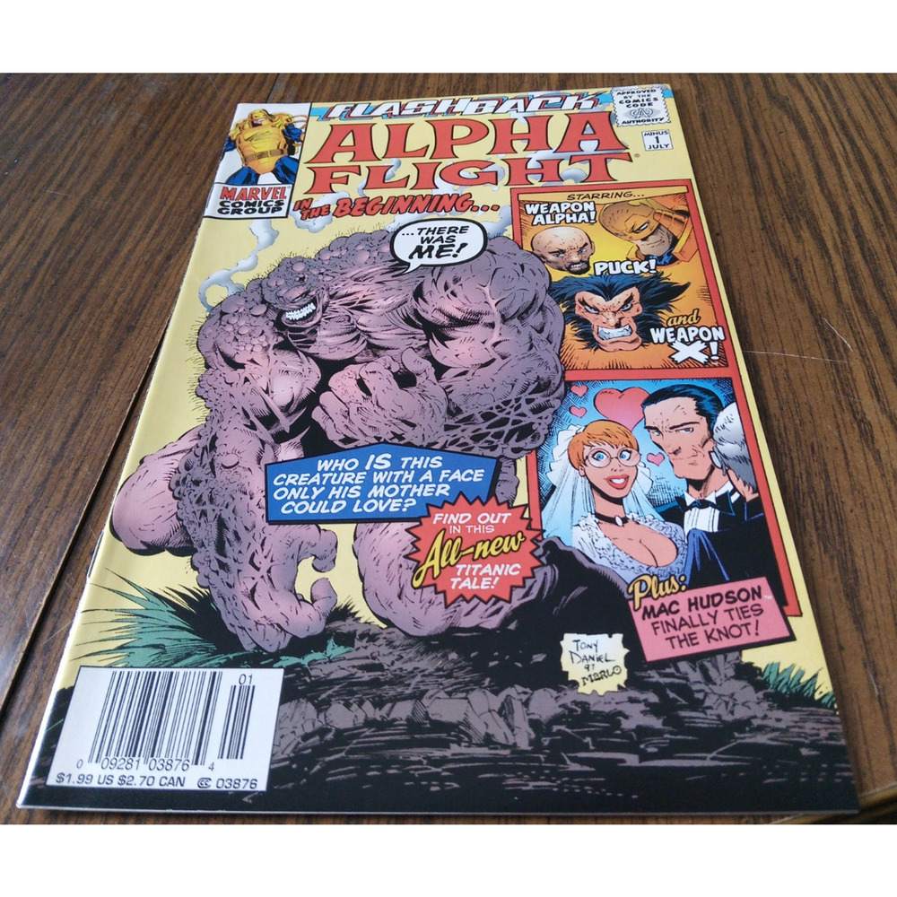 Alpha Flight: In The Beginning #-1 July 1997 Marvel Comics